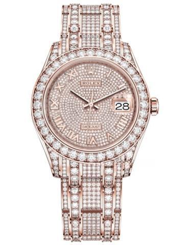 ROLEX 86405-RBR-48785 PEARL MASTER