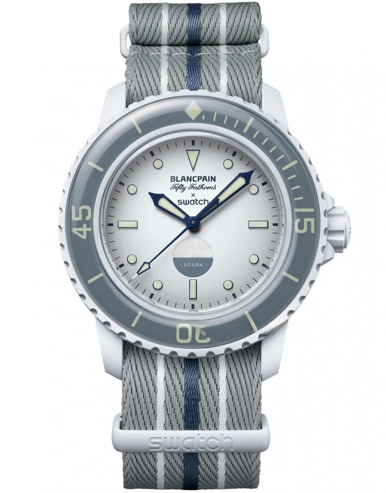 SWATCH SO35S100 Blancpain X Swatch