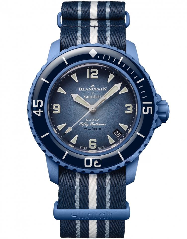 SWATCH SO35A100 Blancpain X Swatch