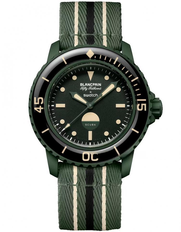SWATCH SO35G100 Blancpain X Swatch