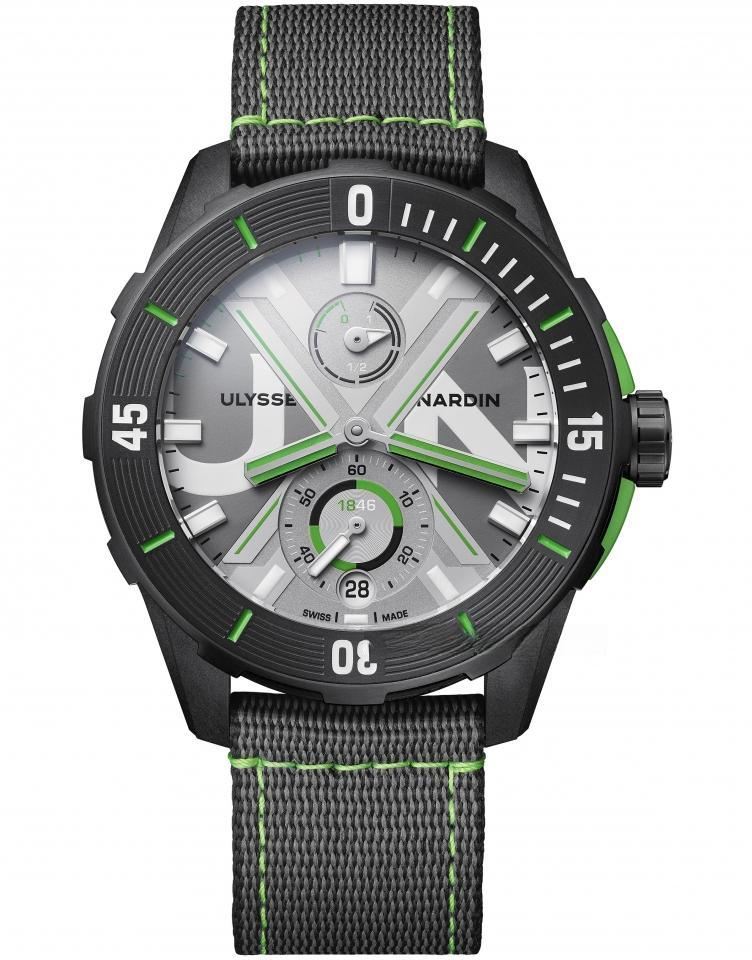 ULYSSE NARDIN 1183-170/90-PLAST 潛水