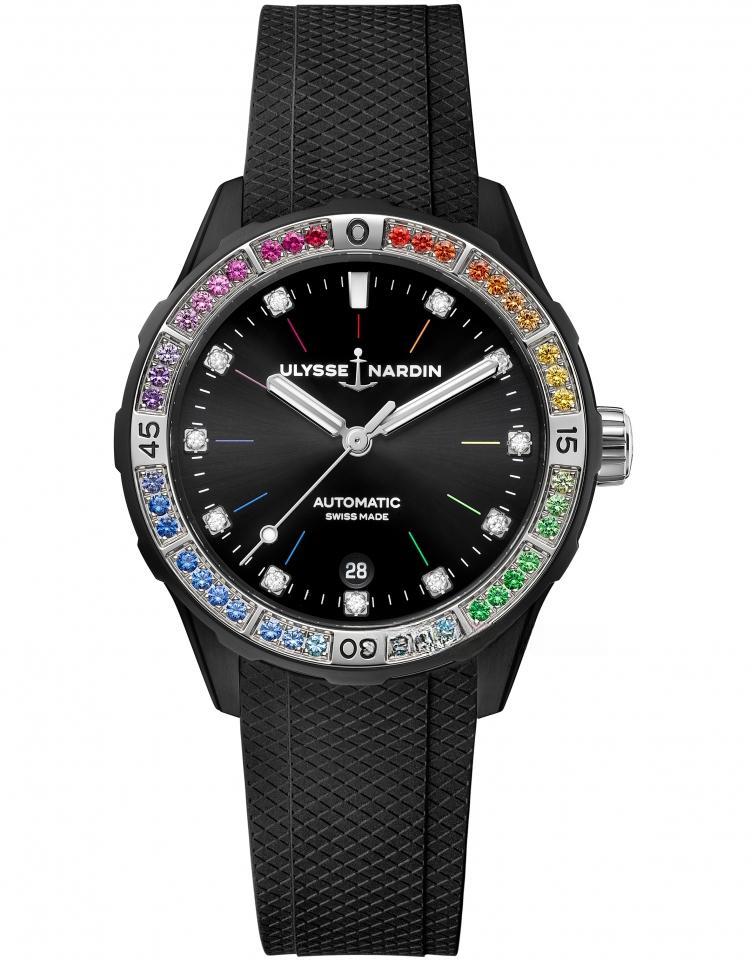 ULYSSE NARDIN 8163-182B1LE-1A-RAIN/3A 潛水