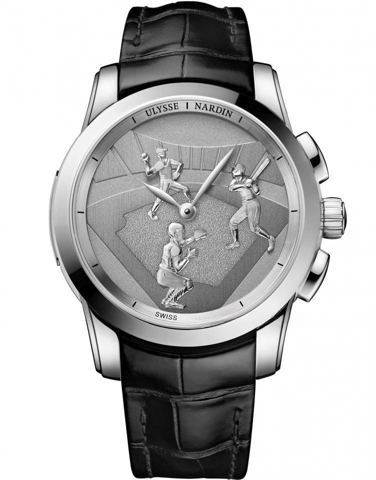 ULYSSE NARDIN 6190-130/BASEBALL 珍貴獨特表款