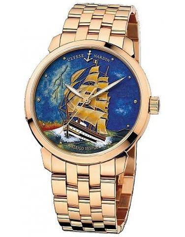 ULYSSE NARDIN 8156-111-8/AV 鎏金
